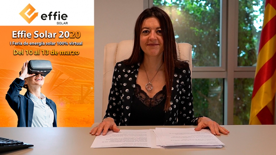 Carolina Pascual en su ponencia de apertura de Effie Solar 2020
