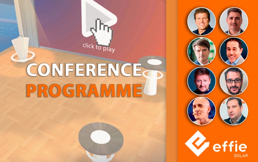 Announcement of conferences for Effie Solar 2020