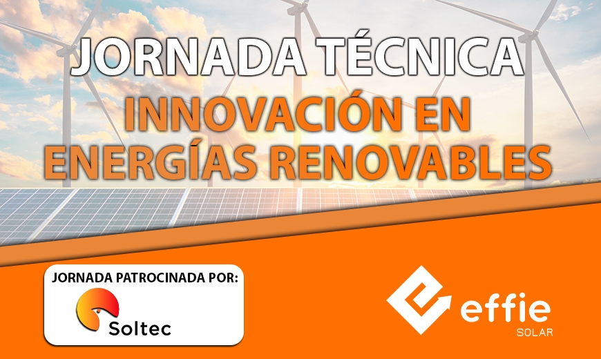 Soltec Patrocinador Oficial de la Jornada en Innovación en Renovables y Almacenamiento