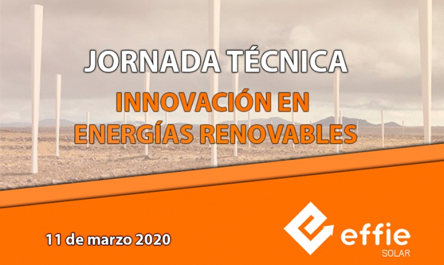 Jornada técnica de innovación en energía renovables