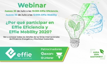 Webinars gratuitos para Effie Eficiencia y Mobility 2020